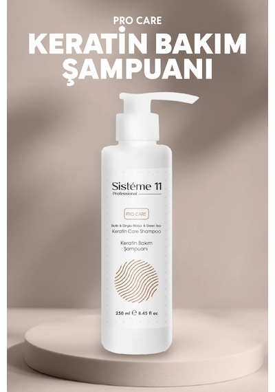 Sisteme 11 Tuzsuz Keratin Bakım Şampuanı 250 Ml