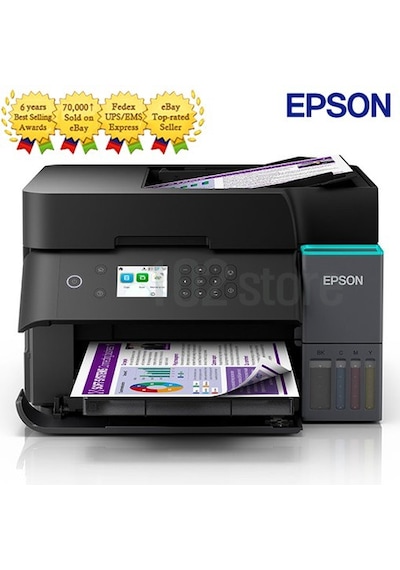 Epson Ecotank L6390 A4 Çok Fonksiyonlu Yazıcı
