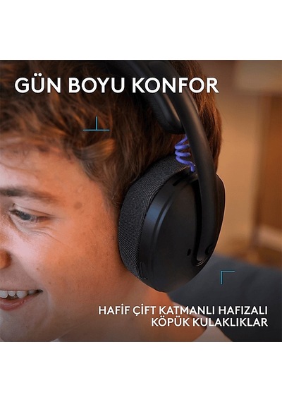 Logıtech G325 Lightspeed Bluetooth 5.2 Kulak Üstü Oyuncu Kulaklığı