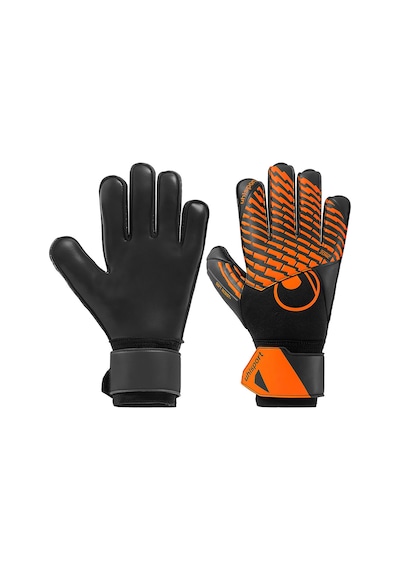 Siyah - Fosforlu Turuncu Uhlsport Futbol Kaleci Eldiveni Fm Soft Resist+ 101139001 Siyah