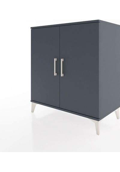 Hyperion Şifonyer 2 Kapaklı 88x44x96 Antrasit-antrasit Antrasit