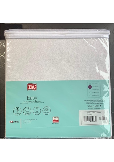 Taç Sıvı Geçirmez Alez Easy Çift Kişilik 160X200
