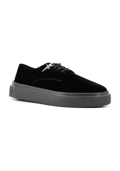 C Ca999 Camoscio Black Sneaker Günlük Erkek Lu68403 Paciotti Plu68403ca 999 Men Shoe Black Siyah