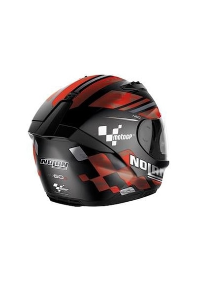 Nolan N60-6 Moto Gp 055 Kapalı Motosiklet Kaskı Siyah