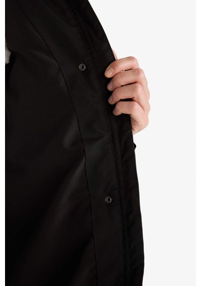 Defacto Su Geçirmez Relax Fit Kapüşonlu Parka F2880ax25wnbk27 Siyah-bk27