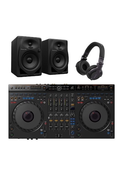Alphatheta Grv6 Dj Controller + Dm-50d Monitör Hoparlör + Hdj-cue1 Kulaklık - Profesyonel Dj Seti