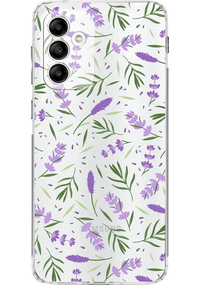 Samsung Galaxy M13 İle Uyumlu Water Color 3 Kamera Korumalı Şeffaf Kılıf Şeffaf