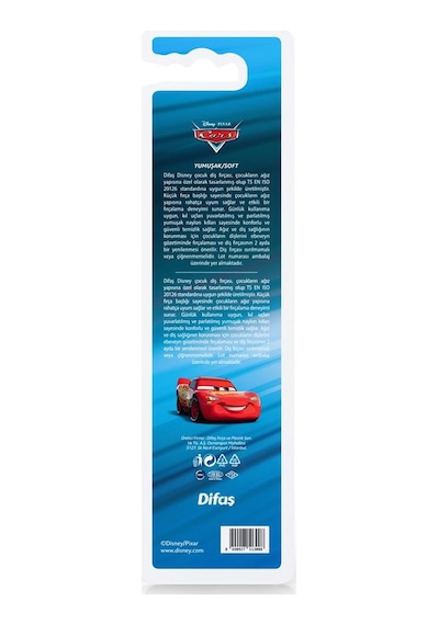 Difaş Cars Yumuşak Kıllı Diş Fırçası 8-14 Yaş