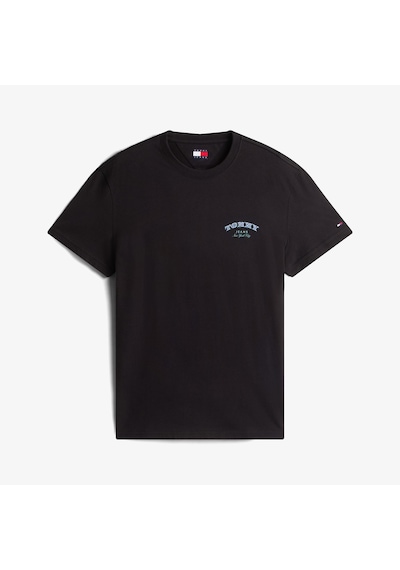 Tommy Hilfiger Regular Dollar Stack Erkek Siyah T-shirt Dm0dm22318 Siyah