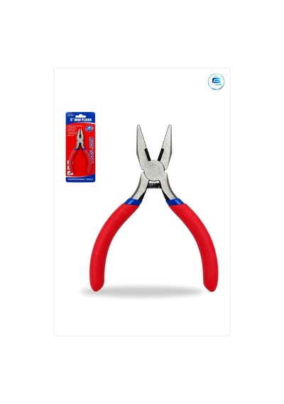 Mini Pense Kartelada Uzun Uçlu Hırdavat El Aleti Atölye Tamir Ele