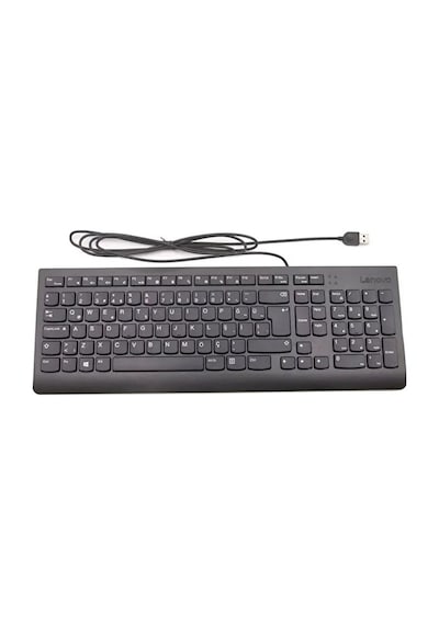 Ekb-536a Kablolu Siyah Usb Türkçe Q Klavye - 1 Lenovo Ekb-536a Kablolu Siyah Usb Türkçe Q Klavye