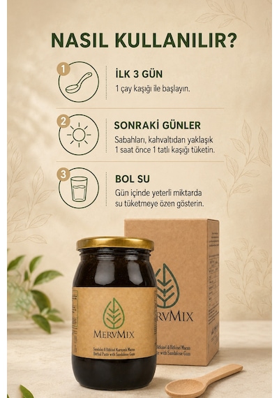 Mervmix Bitkisel Form Macunu 450 G