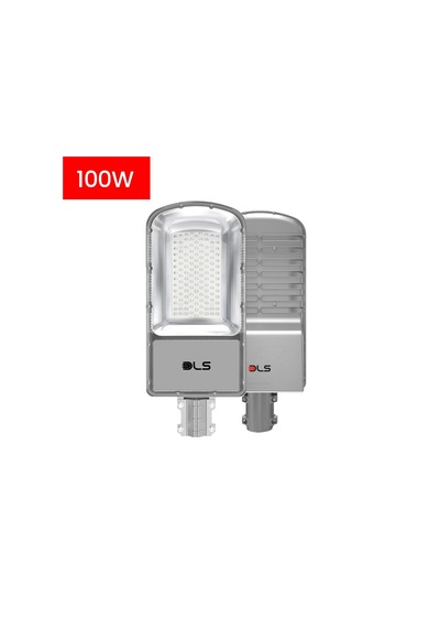 St-207-100 100w Led Yol Sokak Armatür Dls Park Bahçe Çevre Site Bina Dış Mekan Lamba Aydınlatma Ledli Sokak Armatürü Beyaz