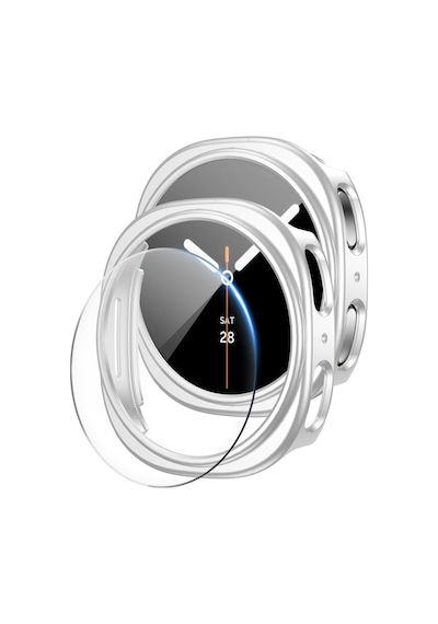 Samsung Galaxy Uyumlu Watch 8 Classic 46mm Sert Pc Kasa Ve Ekran Koruyucu
