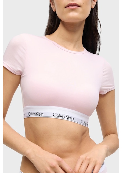Calvin Klein Bayan Crop Lv00qf8495 8z6 Pembe