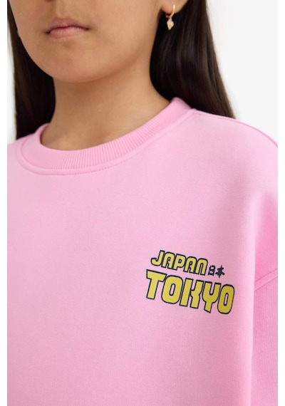 Defacto Kız Çocuk Oversize Geniş Kalıp Bisiklet Yaka Sırt Baskılı İçi Yumuşak Tüylü Sweatshirt E6781a825wnpn666 Pembe Defacto Kız Çocuk Oversize Geniş Kalıp Bisiklet Yaka Sırt Baskılı İçi Yumuşak Tüylü Sweatshirt E6781a825wnpn666 Pembe