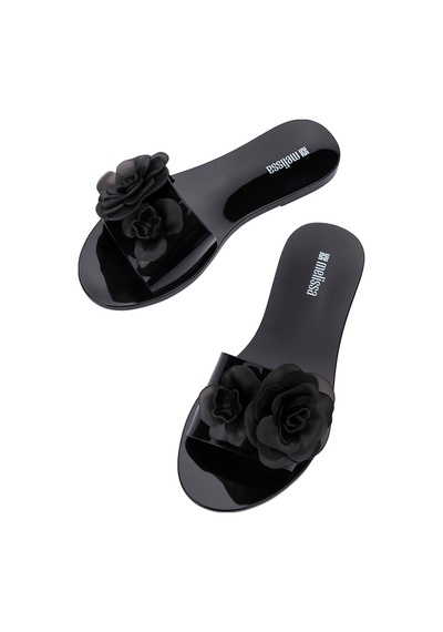 Melissa Babe Petals Ad Kadın-kız Çocuk Parmak Arası Terlik 37817-siyah