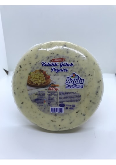 Yayla Gurme Yöresel Kekikli Göbek Kaşar Peyniri 500 G
