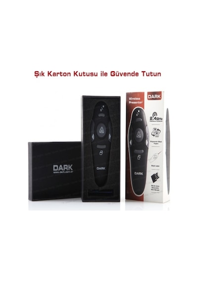 Dark Dk-Ac-Wp03 2.4Ghz. Kablosuz Sunum Kumandası