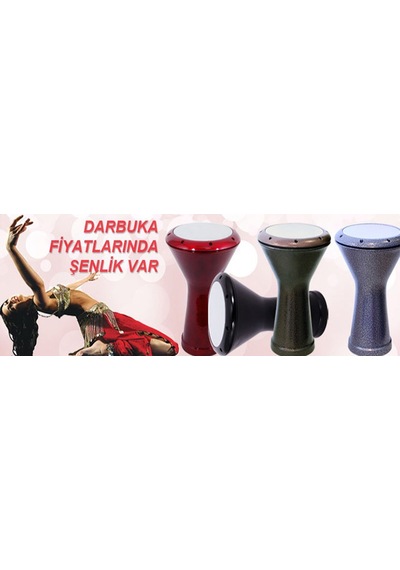 Alüminyum Profesyonel Darbuka-kılıf -farklı Renkler