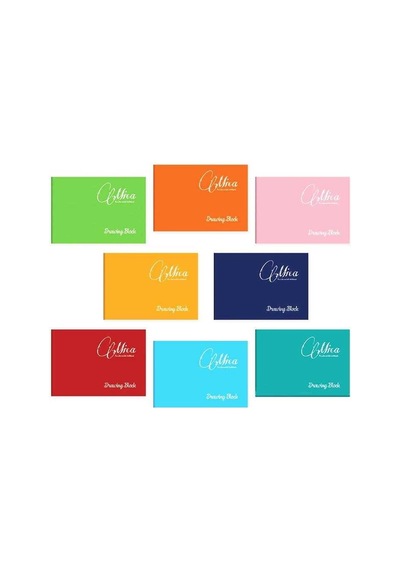 Gıpta Resim Defteri Mica Plastik Kapak 25x35 Cm 32 Yaprak