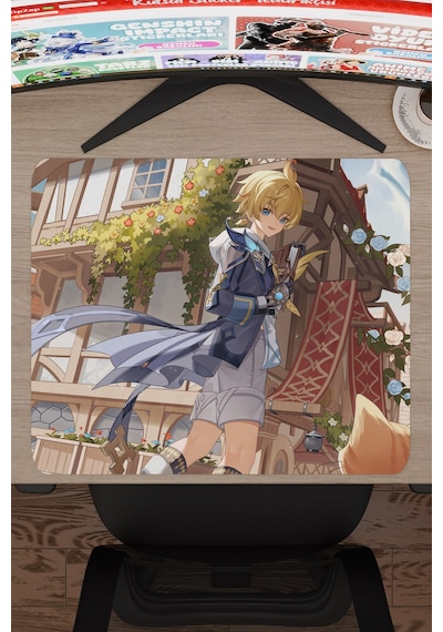 Mika Genshin Impact Anime Oyuncu V1 - 48x40 Xl Gaming Mouse Pad Fare Altlığı