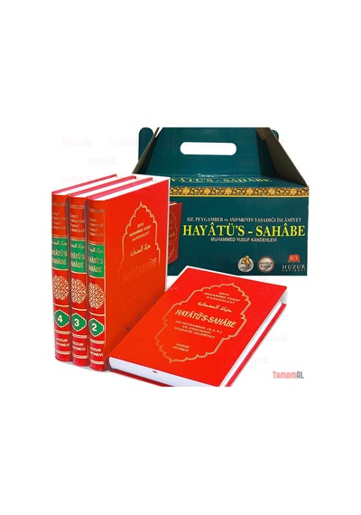Hayatüs Sahabe - 4 Cilt Huzur M Yusuf Kandehlevi