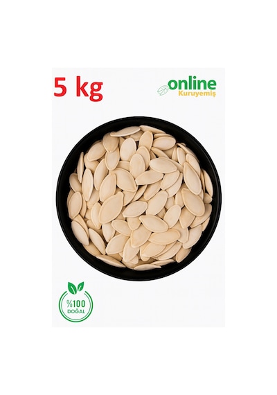 Kabak Çekirdeği Kavrulmuş Tuzlu 5 Kg 5 KG