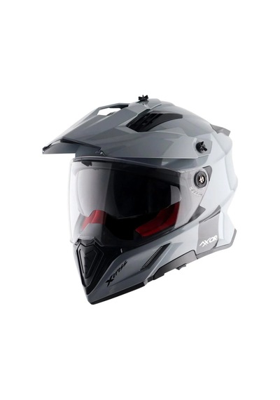 Cross Kask Vizörlü Axor Nardo Gri M