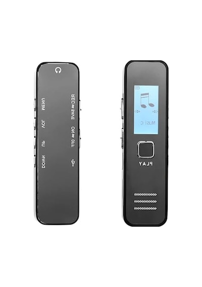 Dijital Mini Ses Kayıt Cihazı, 32gb Kapasiteli Mp3 Çalar