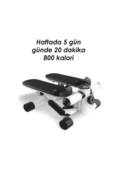 Ipli Fitness Stepper Egzersiz Aleti Total Body Twister Crosstep Step Siyah