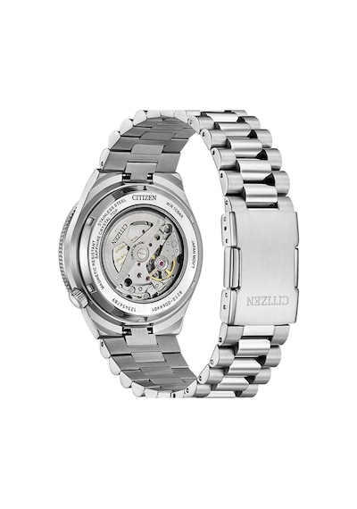 Citizen Tsuyosa Shore Navy Blue Nj0230-59l Otomatik Erkek Kol Saati Metalik Gri