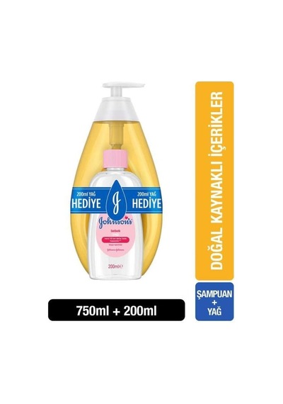 Şampuanı 750ml Bebek Yağı Hediyeli 200ml