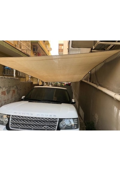 Morilu Bahçe Brandası - Yüzde 95Lik - Krem - Şeritli Halkalı