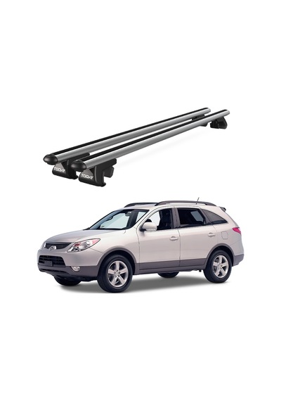 Venüs Hyundai İx55 2008-2012 Uyumlu Gri Ara Atkı Port Bagaj Tavan Barı