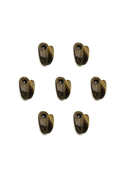 Büyük Tekli Fincan Askı, Dekor Askısı - Antik, 100 Adet, 12x23x30 Mm Diger