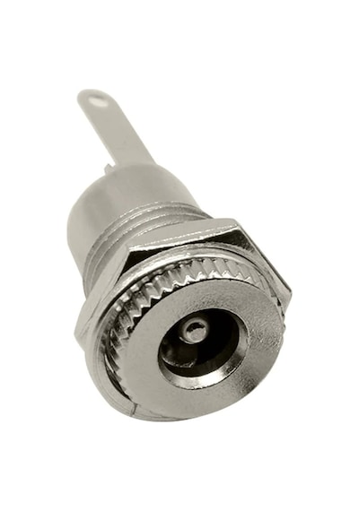 5.5 mm x 2.1mm DC Güç Soketi Metal Panel Montaj Power Jack
