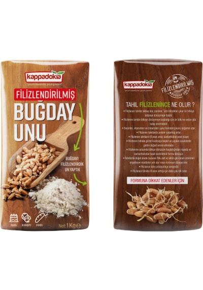 Kappadokia Filizlendirimiş Buğday Unu 1 Kg