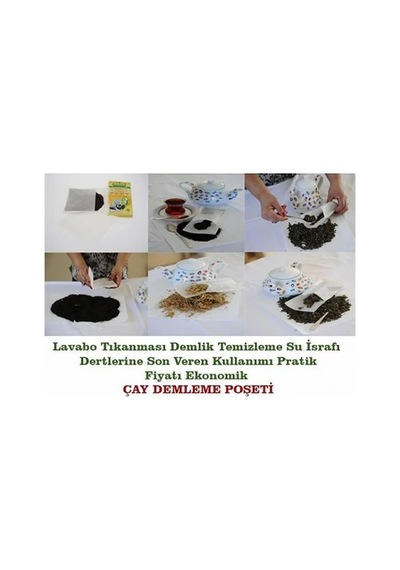 Ev Tipi Çay Demleme Poşeti 25li Paket Hmngoxxtptprp Diğer