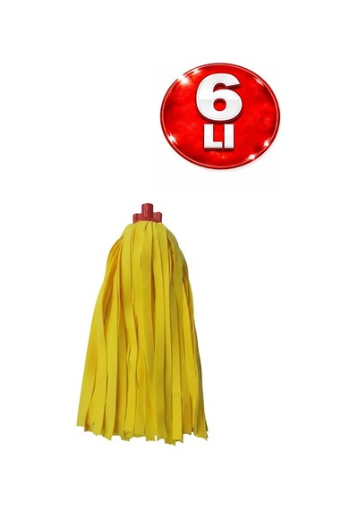 Paspas Püskülü Eko Sarı 6lı