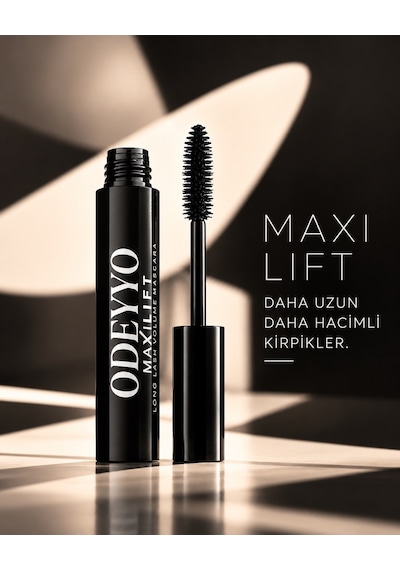 Long Lash Volume Maskara Hacim Veren, Dolgun, Kıvrık & Uzun Kirpik, Kalıcı Siyah 000 Black