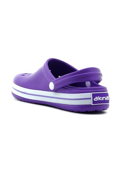 Akınalbella Akınal Bella 22y E195.z.024 Unisex Ortopedik Cross Eva Terlik 36-40  Beyaz - Lila - Mor Mor - Beyaz - Lila