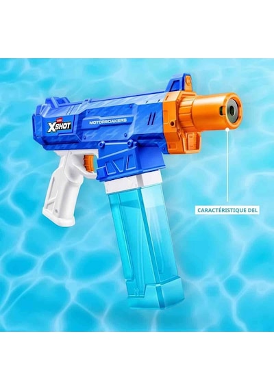 X-shot Motor Soakers Turbo Stream Fast Fill Su Tabancası 33 Cm Mavi