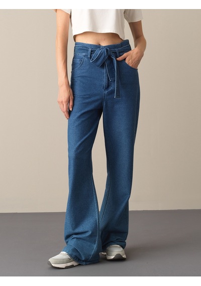 Xint Mavi Regular Fit Pamuklu Pantolon 470367