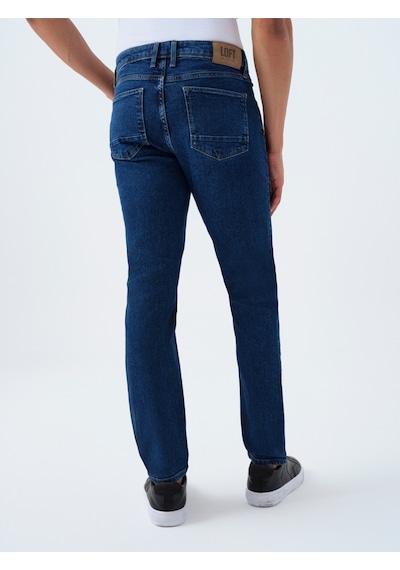 Ricardo Slim Fit Erkek Pantolon Denim