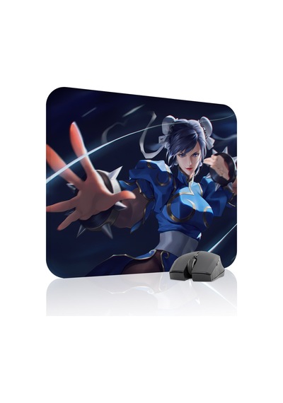 Street Fighter Kaymaz Dikişli Kauçuk Oyuncu Mousepad V5 - 48x40 Xl Gaming Mouse Pad Fare Altlığı