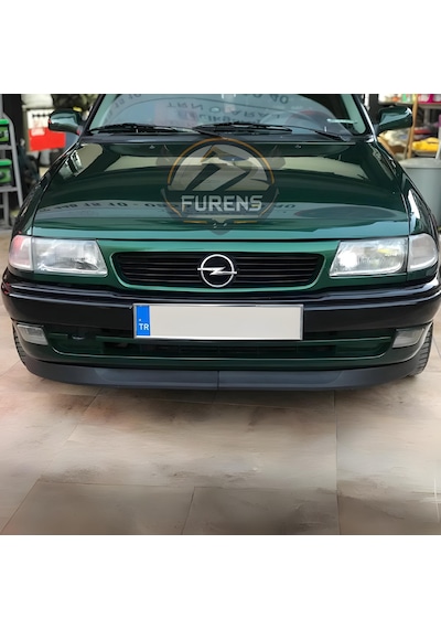 Opel Astra F 1991-1998 Uyumlu H Lip Esnek Ön Lip 2 Parça Karlık Ön Ek Tampon Altı Dil