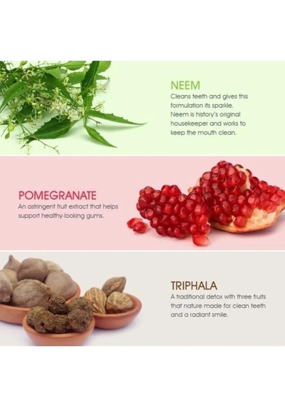 Himalaya Neem & Nar Özlü Florürsüz Organik Diş Macunu 150 G