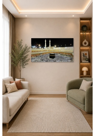 Tam Renk Kabe Dekoratif Kanvas Duvar Tablosu Çok Renkli