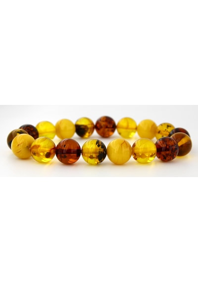 Kehribar Bileklik Kure Tasarım Ambergold Blk23-95 Çok Renkli